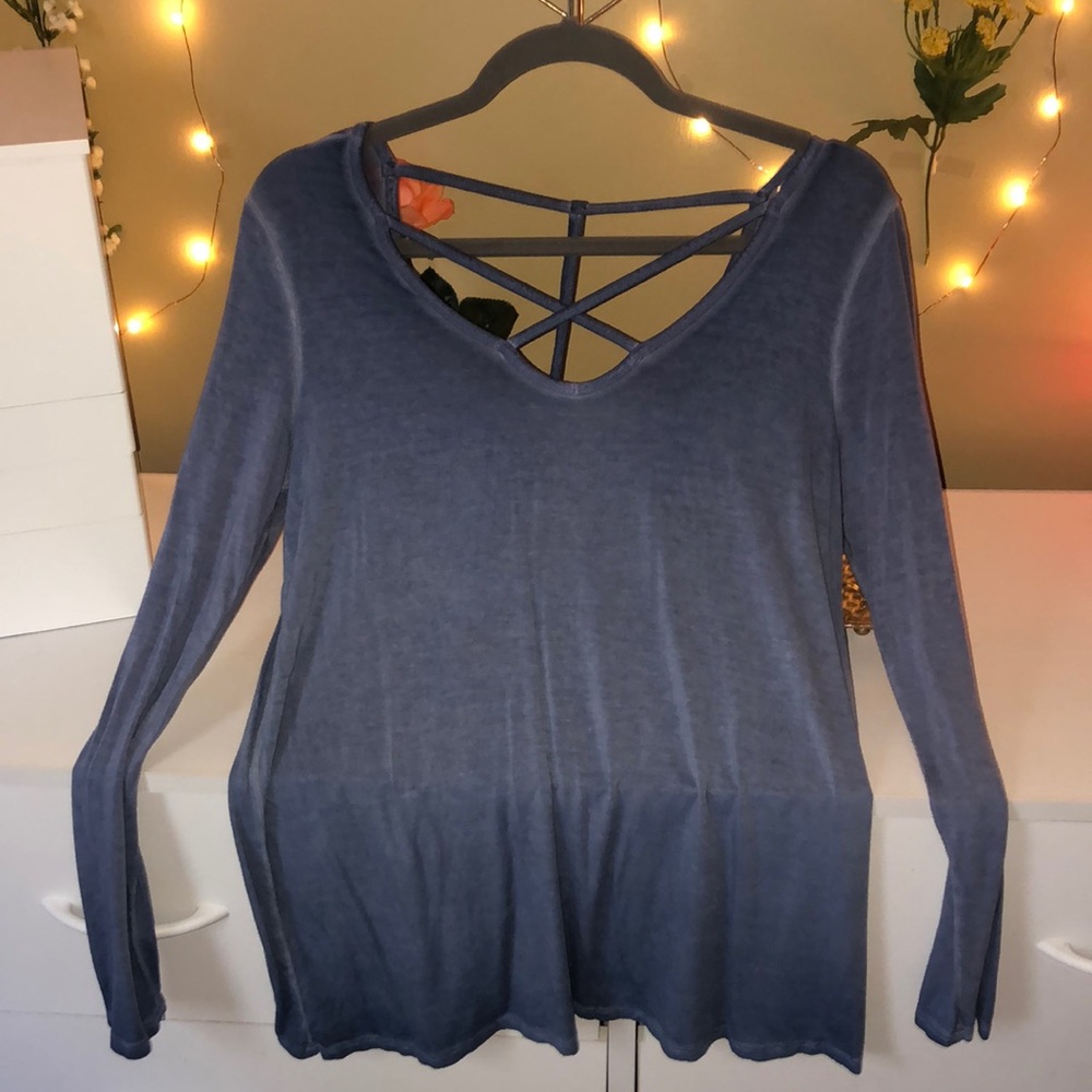 A long sleeve shirt